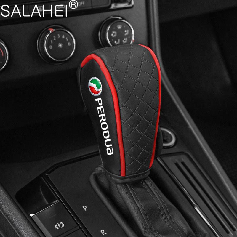 

Car Shift Handle Protection Cover Non-Slip Wear-resistant Shift Knob Cap For Perodua Axia Bezza Myvi Alza Ativa Aruz Accessories
