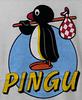 Zeldzaam Pingu Cartoon T-shirt met Korte Mouwen Unisex Katoen 8D591 Unisex T-shirt