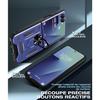 Coque de protection - BOOLING - Galaxy Z Flip 7 - Robuste - Anneau rotatif - 2 Verres Trempés