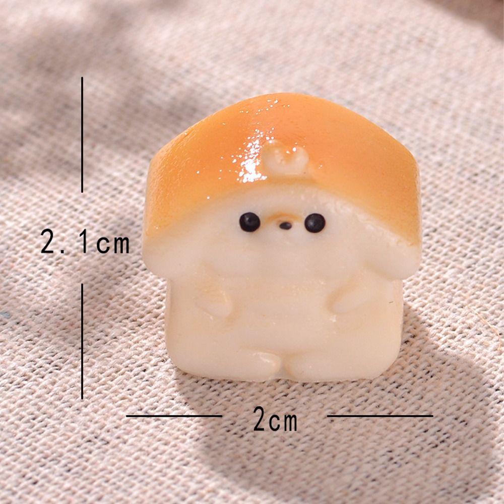 Handicrafts Dog Bread Figurines Miniatures Mini Bread Ornaments Dog Bread Statue Wedding Party