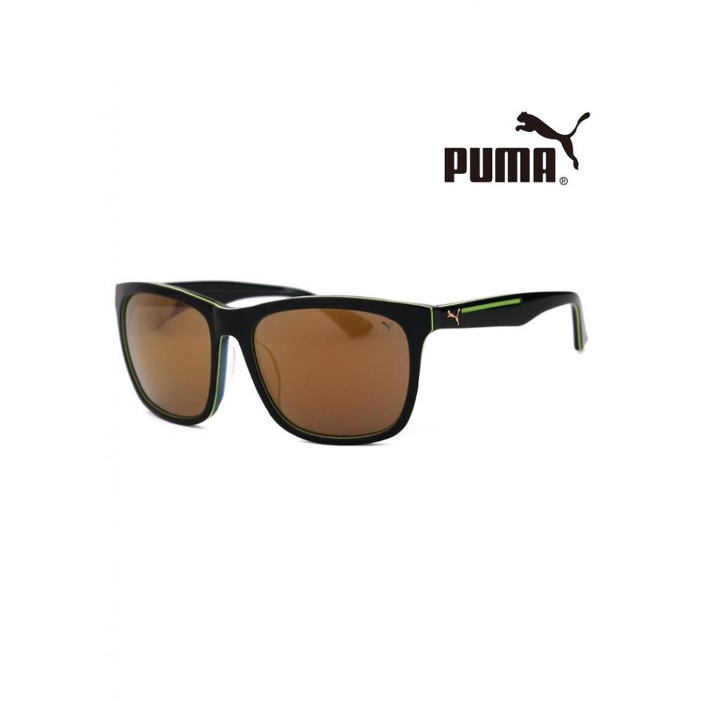 

Puma Pu0087sk 004 Ripper Square Horn Rimmed Over Asian Fit Mirror Sunglasses PU0087SK004R