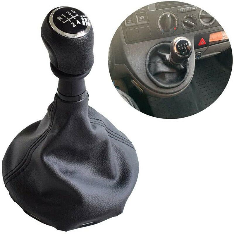 5/6 Greičių Automobilio Pavarų Perjungimo Rankenėlė Odinė Rankenėlė Volkswagen T5 ir T5.1 Gp 2003-2011
