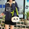 Panda Plush Handheld Crossbody Bag Children's Doll Panda Doll Versatile Women's Shoulder Bag