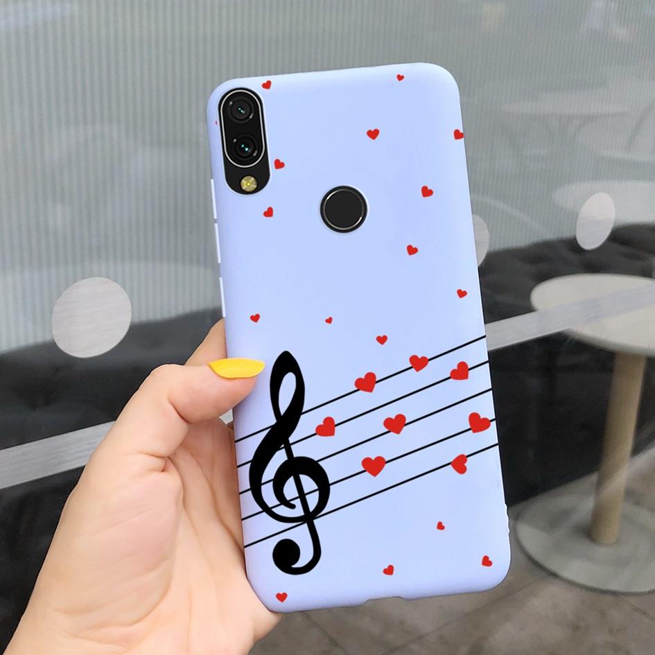 Soft Case For Xiaomi Redmi Note 7 Cover Funda For Redmi 7 7A Fashion Silicone Sunflower Phone Case on Redmi Note7 Pro Back Cover