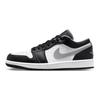 Jordan Air Jordan 1 Low Vintage Basketball Shoes Unisex Black White Gray 553558-040(Team47-AJ)