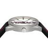 Versace V-VERTICAL Watch, Silver Dial, Quartz Movement, Water Resistant, Sapphire Crystal, 42mm, VE3H00122, Men's, Black