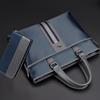 Men's Oxford Cloth Business Casual Crossbody Bag - Korean Style Canvas Briefcase and Shoulder Bag.