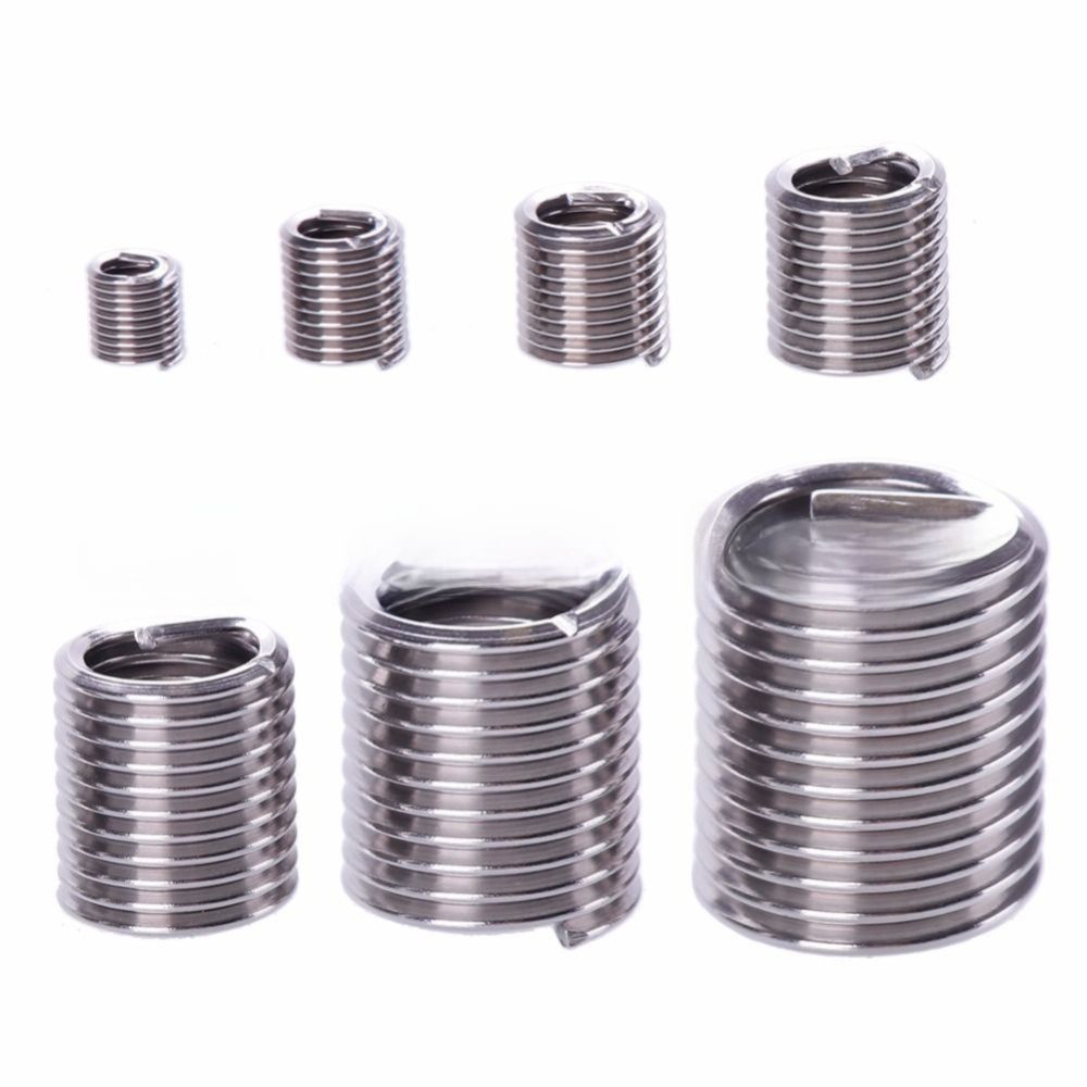 Super Strong Wire Thread Insert M3 M4 M5 M6 M8 M10 M12 Stainless Steel Screw Sleeve Industrial Use