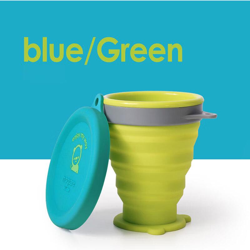 M Square Portable Folding Silicone Cups & Bowls