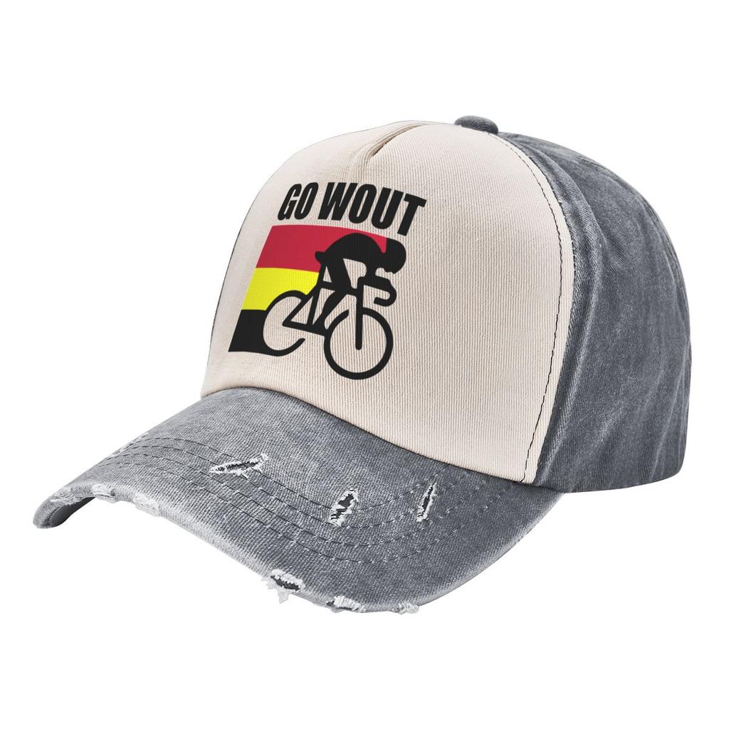Belgie Flag Wout Van Aert Baseballové čepice Věci Móda Zoufalý Washed Snapback Klobouk Unisex Dámské Nastavitelné Čepice Klobouk