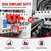 10pcs Single and Multi-Pole Safety Padlocks Energy Isolation Accessories  Industrial Safety