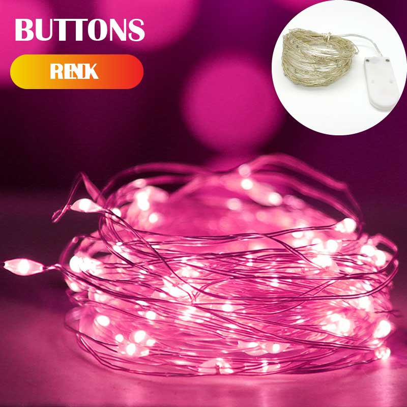 5M 10M 20M Fairy Light New Year LED Christmas Light Waterproof Copper Wire String Light for Wedding Garland Party Curtain Light