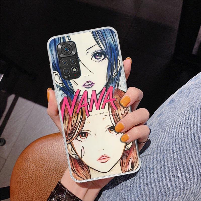 NaNa Osaki Anime Phone Case For Xiaomi Redmi Note 15 14 13 12S 12 11 Pro Plus 14S 11S 11E 10 10S 11T 5G Personalized Cover Redmi