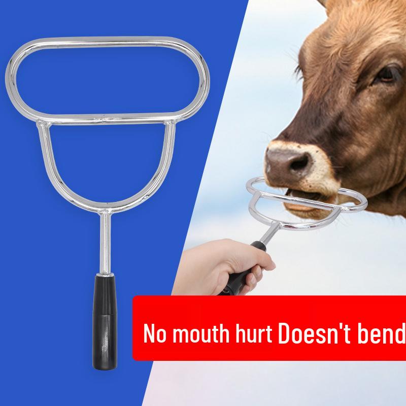 Metal Mouth Opener for Veterinary Use: Pig, Cattle, Sheep