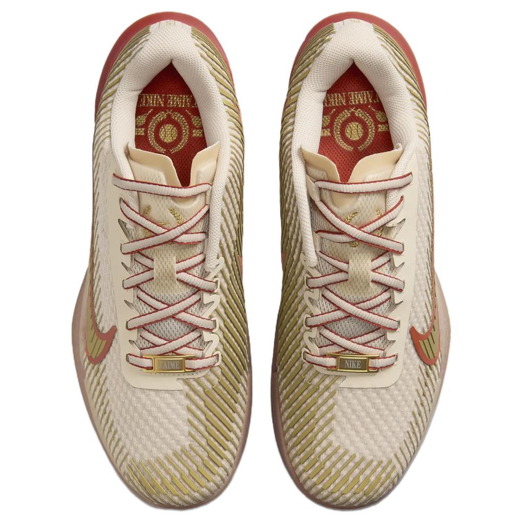 Nike Court Air Zoom Vapor 11 Premium Jaime Paris Collection Damen Sneaker Braun Sanddrift Rust-Factor FQ3165-103