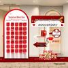 Anniversary Celebration Decoration and Photo Stand for Store Opening