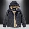 Winter Men's Cotton-padded Jacket, Piled and Thickened Casual Jacket, Fashionable Versatile Men's Thermal Cotton-padded Jacket, Winter Top