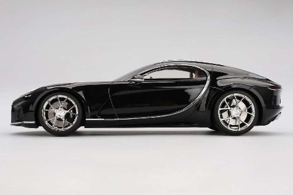 TOP SPEED Scale Bugatti Atlantic Concept Nocturne Black Finished Model TS0456 1/18