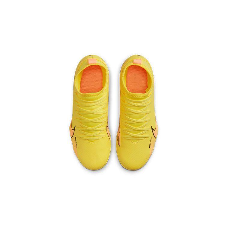 Nike Zoom Mercurial Superfly 9 Club FG MG GS Lucent Pack Kinder-Sneaker Gelb Yellow-Strike Sunset-Glow DJ5959-780