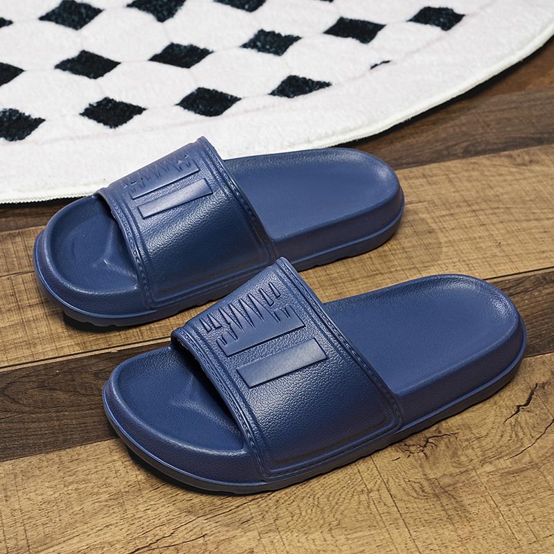 Fashion Men's Slippers Black Slippers Soft EVA Flip Flops for Man House Slipper Summer Beach Outdoor Indoor Soft Soled Pink Slippers