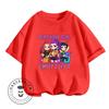 Vendita Calda 2026 Gruppo di Streghe Stampa Cartone Animato T-Shirt da Ragazza Estate Casual Moda Top per Bambini e Adolescenti