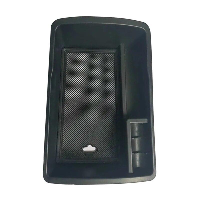 

Для Genesis GV80 2022 100% новый ящик для хранения, органайзер для хранения, лоток, коробка для автомобильной консоли, легко чистящиеся аксессуары для интерьера чёрный