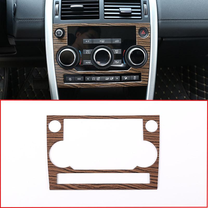 Per Land Rover Discovery Sport 2015-2018 Stile Legno Sabbia ABS Plastica Kit Finiture Interne Auto Accessori