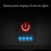 Bike Light 8 LED USB Rechargeable Headlight with Horn 6 Modes Water Proof Super Bright for Mountain Off Road Cycling