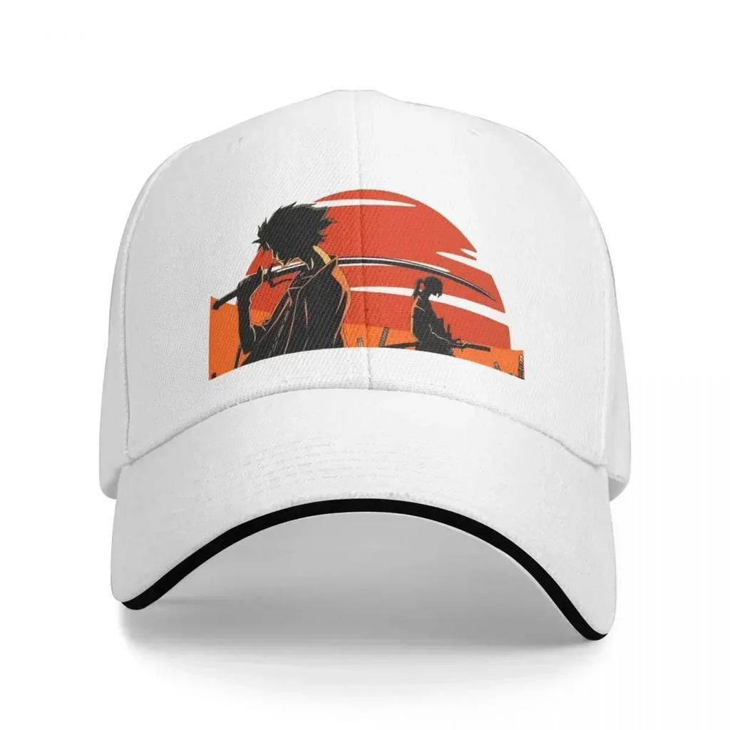 Samurai Champloo Baseball Cap Fashionable Adjustable Sun Hat Cute Birthday Gift Women Unisex's