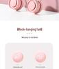 USB Rechargeable Foldable Bladeless Neck Fan - Portable, Silent, and Safe