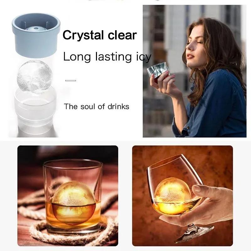 Handmade Creaative Molds Ice Hockey Molds for Making Food Grade Whiskey Ice Cubes Cosmetic Containers Popsicle Mold Accessories