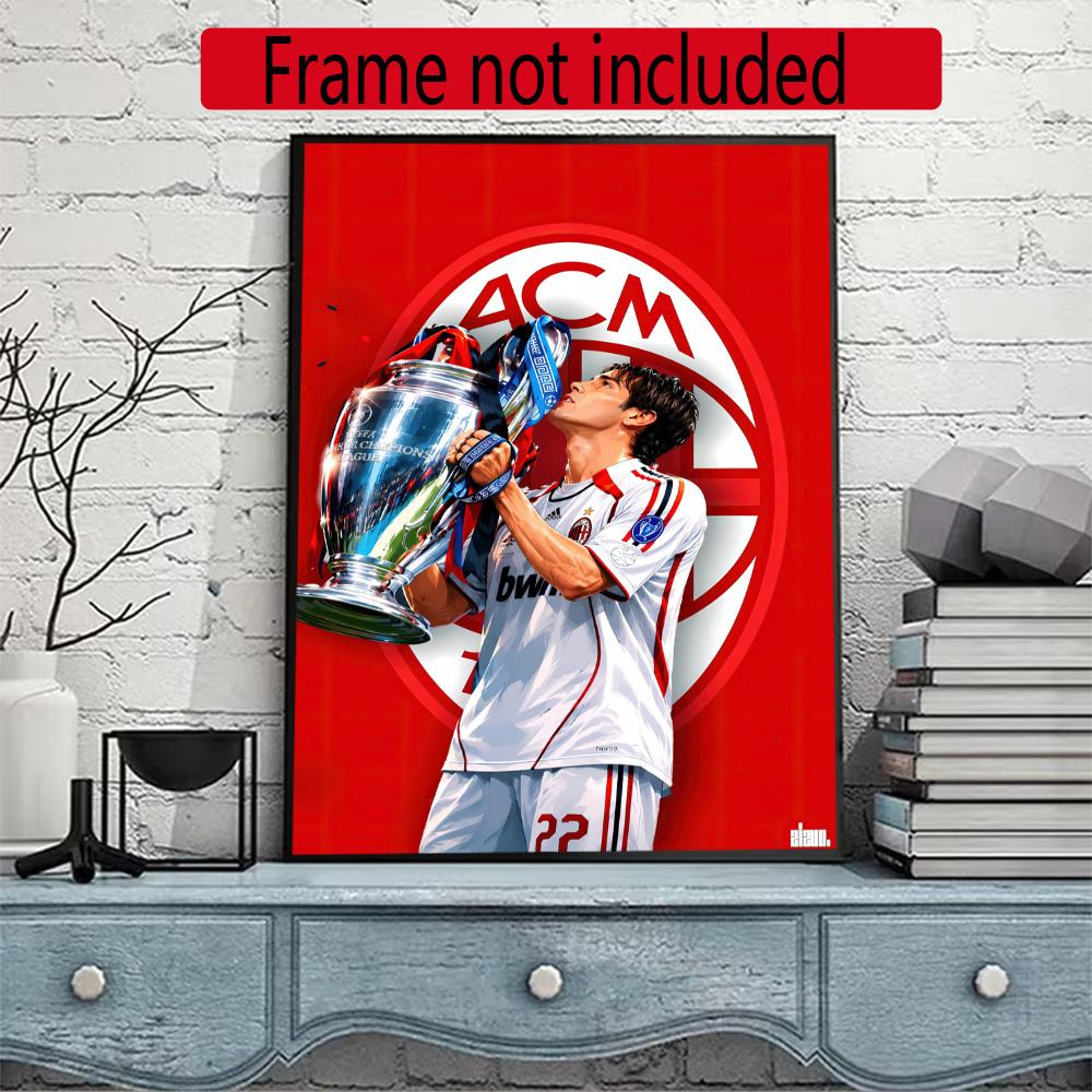 Ac Milan 5D Diy Diamond Paintings Mosaic Wall Round Diamond Art Painting Kits Embroidery Crystal Accessories Frameless