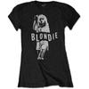 Blondie Damen T-Shirt: Mic. Stehen (XXXX-groß)