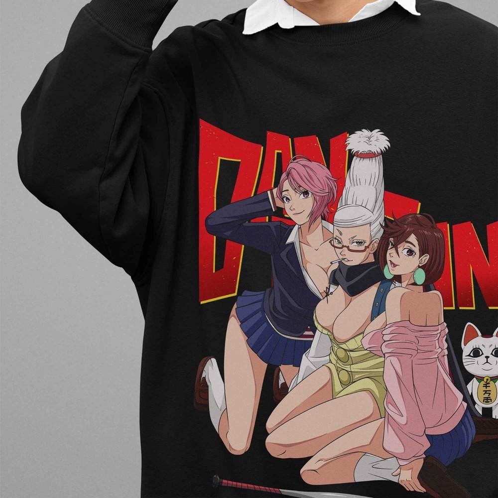 

Dandadan Sweatshirt Okarun Sweater Momo Seiko Ayase Pullover Aira Turbo Granny 4XL