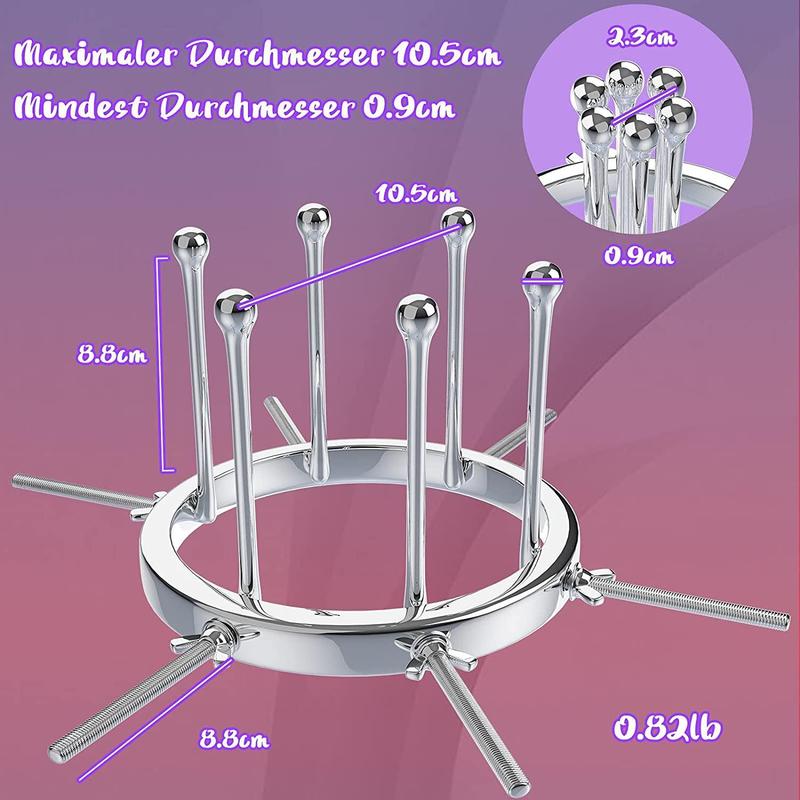 Adjustable Huge Stainless Steel Anal Dilator Metal Vaginal Speculum Fisting Vaginal Dilator Anal Training dildos Adult Sex Toys