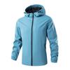 Mens Jacket Casual Trendy Outdoor Coat Stand Collar Loose Fit Daily Wear