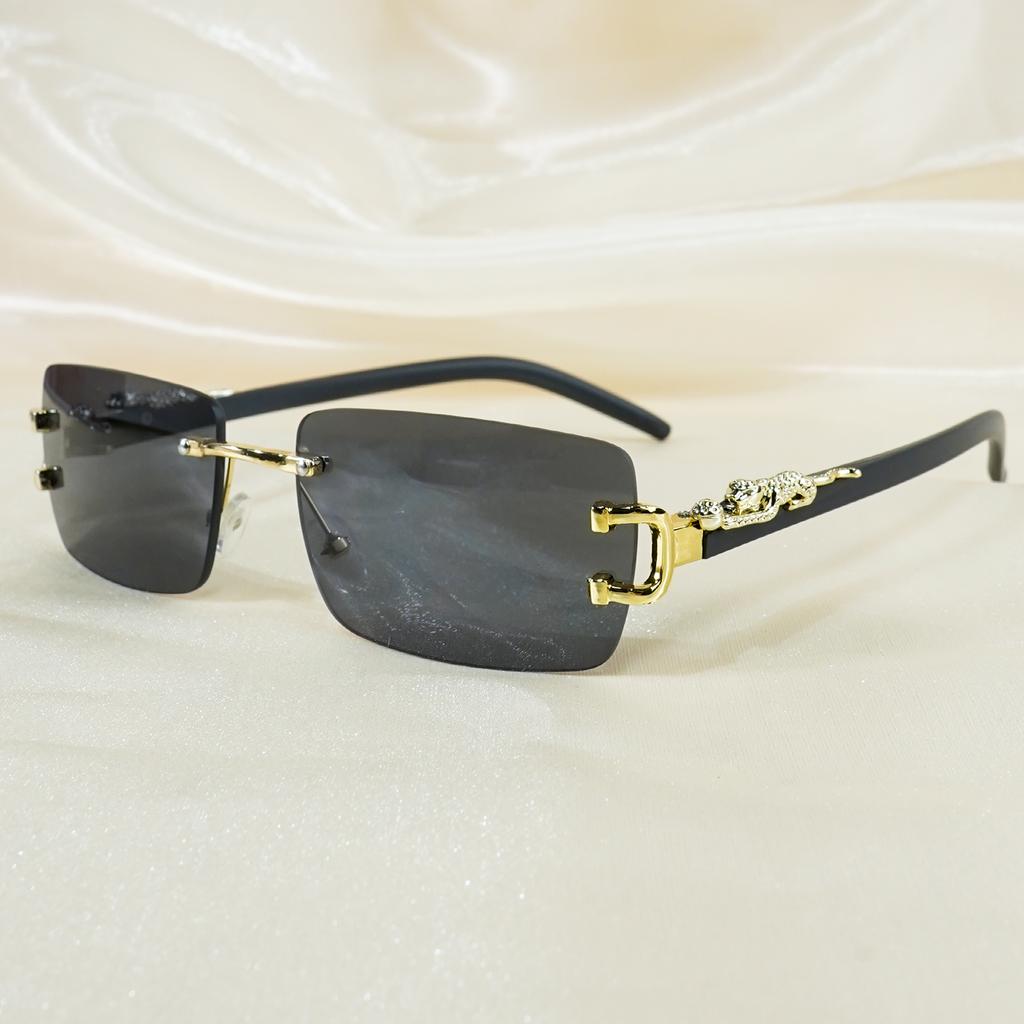 Frameless Square Fashion Sunglasses Ideal for Gifts Suitable for Beautiful Birthday Gifts Perfect for Decoration ladies Men