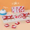 Holz-Zwei-Spieler-Kampfblöcke Konzentrations- und Logiktraining Interaktives Brettspiel Puzzle Space Dreidimensional