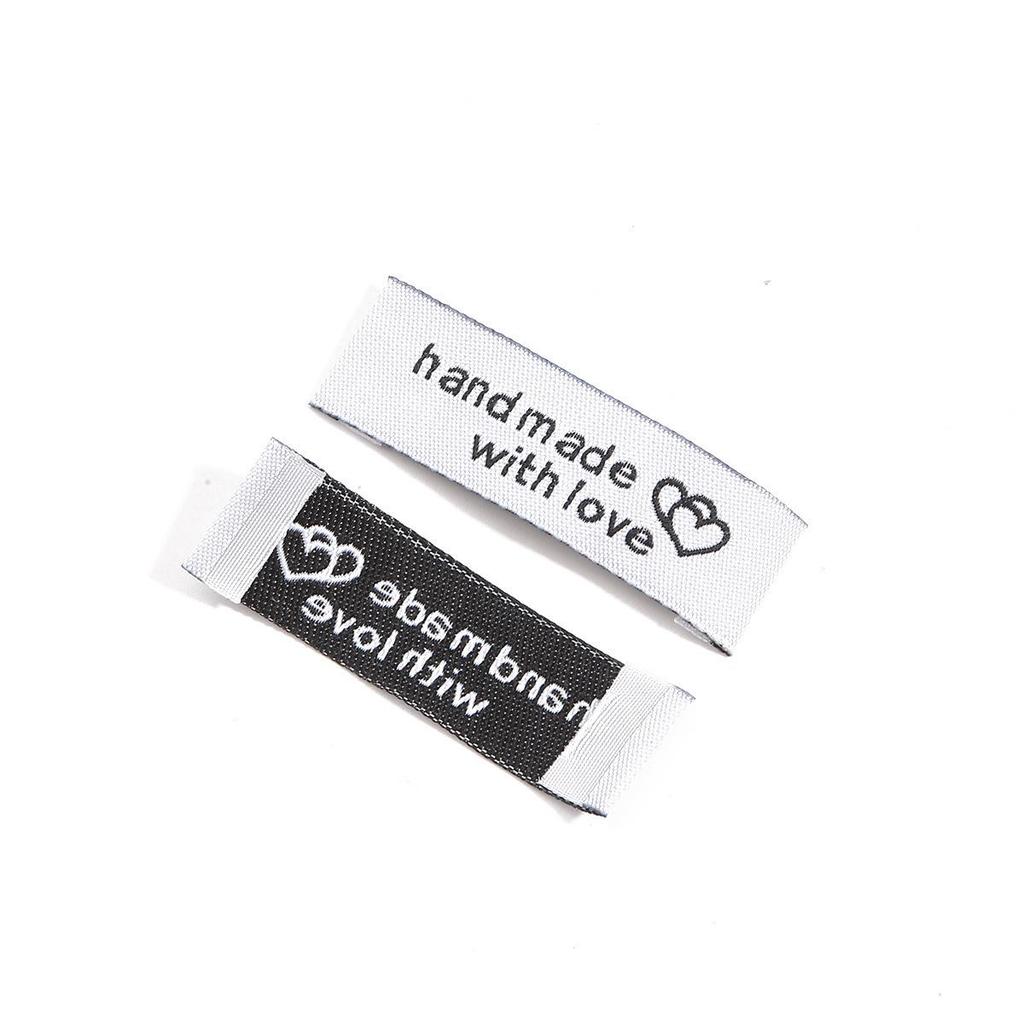 Handmade Fabric Clothing Labels for DIY Sewing Crafts