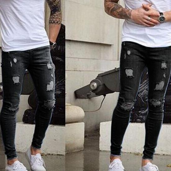 Buy Mens Casual Skinny Jeans Pants 