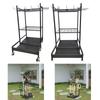 Yard Tool Steel Rack Storage Holder Organization Garden Patio Tool Organizer