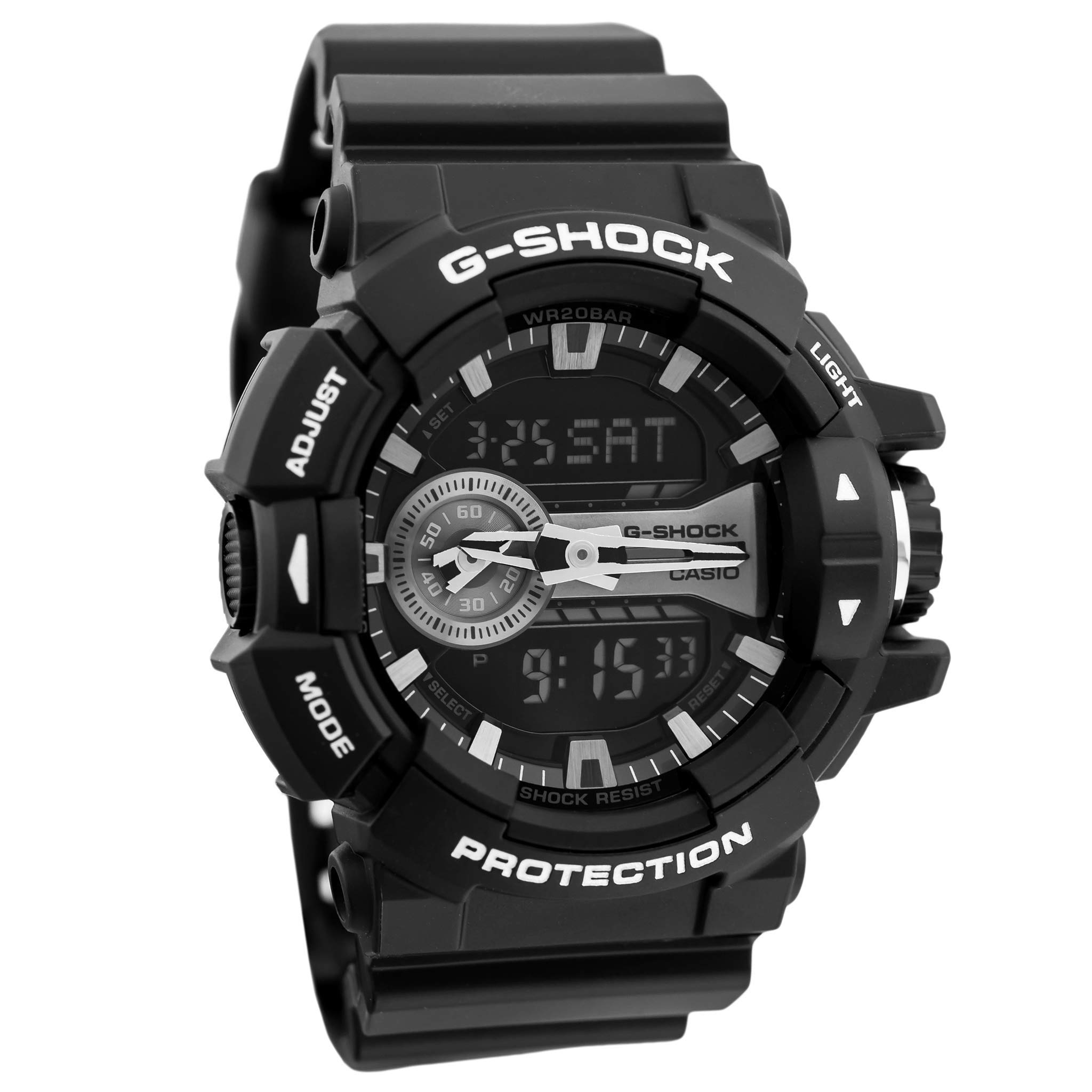 Casio G-SHOCK GA400GB-1A Men s Watch Black Silver Dial Quartz