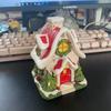 Christmas Snowhouse Aromatherapy Stove Decor Home Living Resin Crafts Ornament Light Luxury High end Snowhouse Stove Without Lig