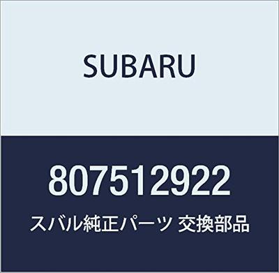 SUBARU Genuine Parts Hose for Sambar, Dias, and Van, Part Number 807512922