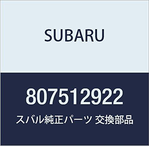 SUBARU Genuine Parts Hose for Sambar, Dias, and Van, Part Number 807512922