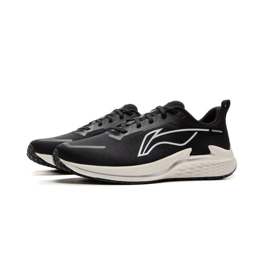 Li Ning Cushioning Breathable Rebound Low top Running Shoes Women's Black ARBV004-3