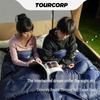 Double Adult Sleeping Bag: Portable, Thick Warm Quilt for Outdoor Camping, Autumn/Winter Use, Dual-Use Cold Protection