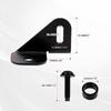 Front Driver CB Antenna Mount Bracket Holder For Jeep Wrangler JL JLU TJ 2018+