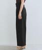 New Color Added to the Belt Detail Tuck Wide Slacks Pants Light Green S [BIS] [Wrinkle-Resistant/Cool Touch] (33)