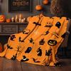 Halloween Blanket Cover Multi-Functional 3D Digital Print Flannel Blankets Universal Blankets Halloween Party Decor S180